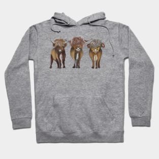 Scottish Highland cattle Hoodie